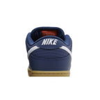 Nike SB Dunk Low Navy Gum – detail materiálu | Purekickz