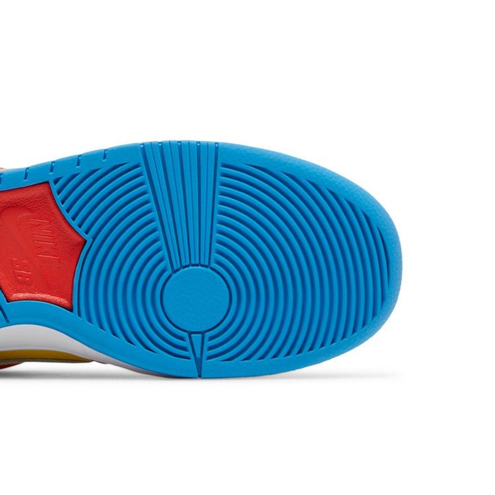 Nike SB Dunk Low Pro Bart Simpson – pohled shora | Purekickz