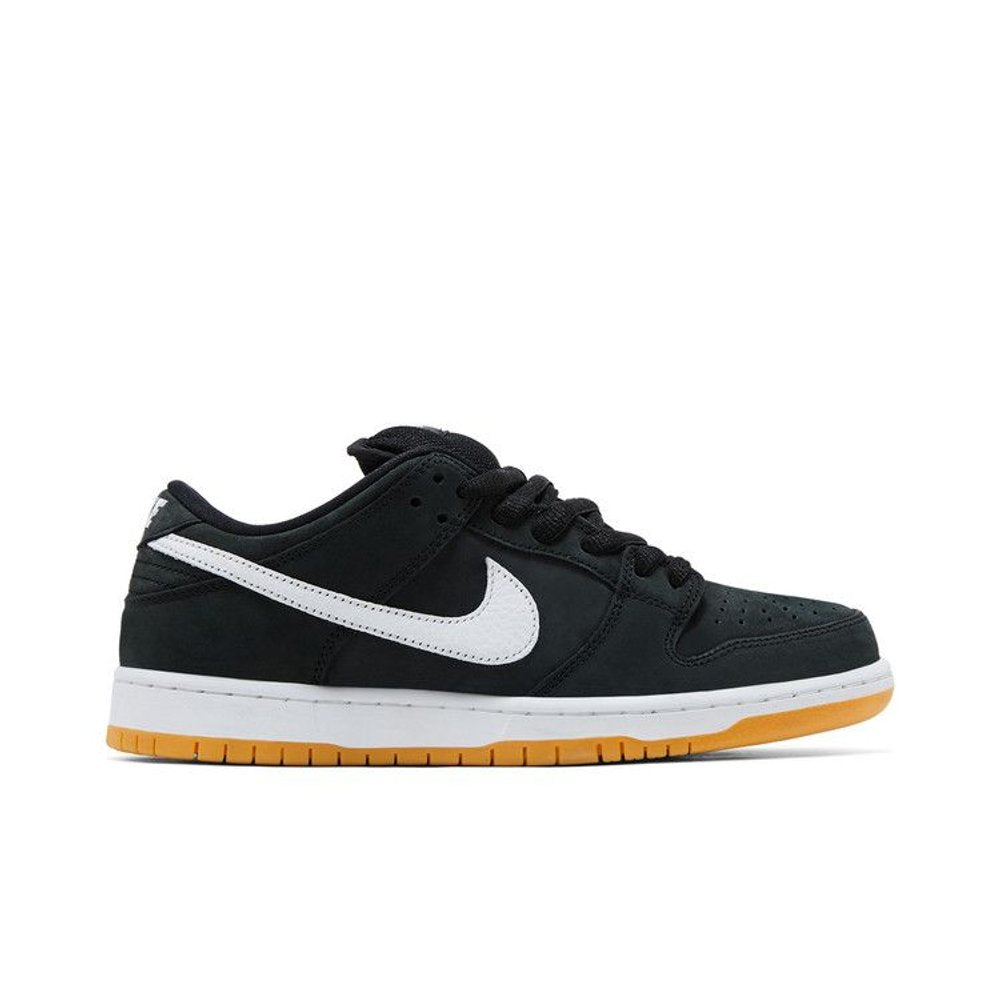 Nike SB Dunk Low Pro ISO Black Gum – boční pohled | Purekickz