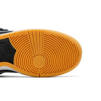 Nike SB Dunk Low Pro ISO Black Gum – pohled shora | Purekickz