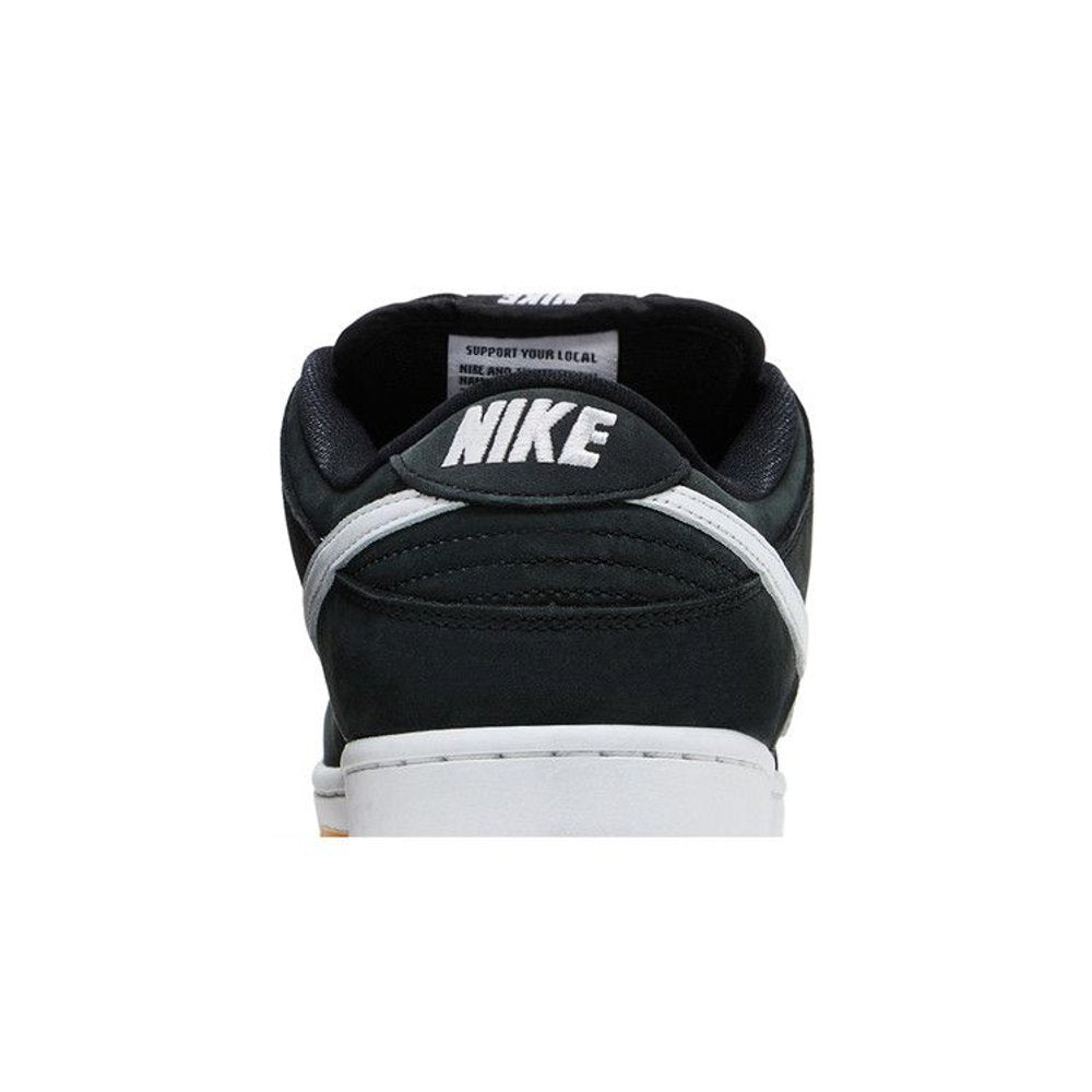Nike SB Dunk Low Pro ISO Black Gum – detail materiálu | Purekickz