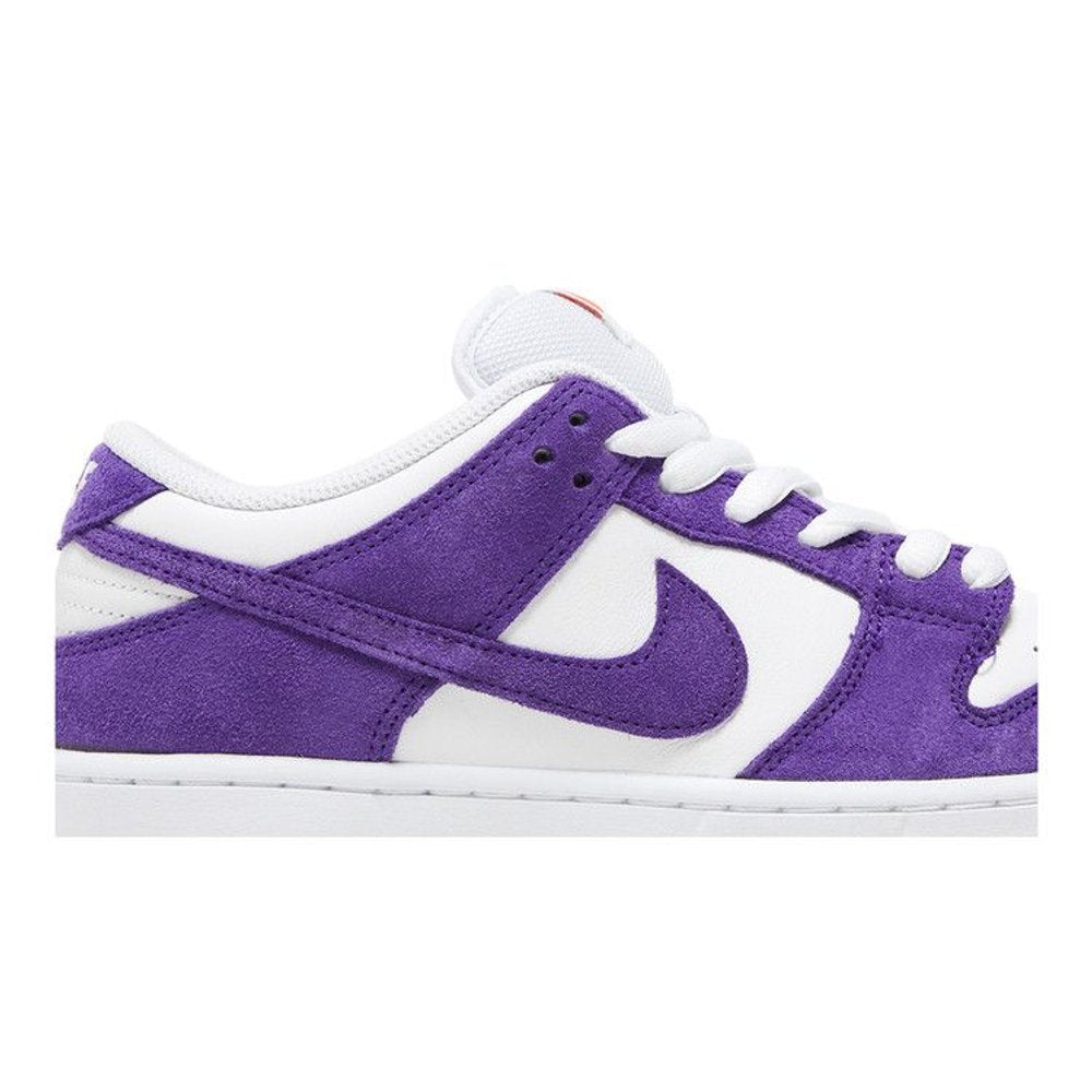 Nike SB Dunk Low Pro ISO Orange Label Court Purple – detail | Purekickz
