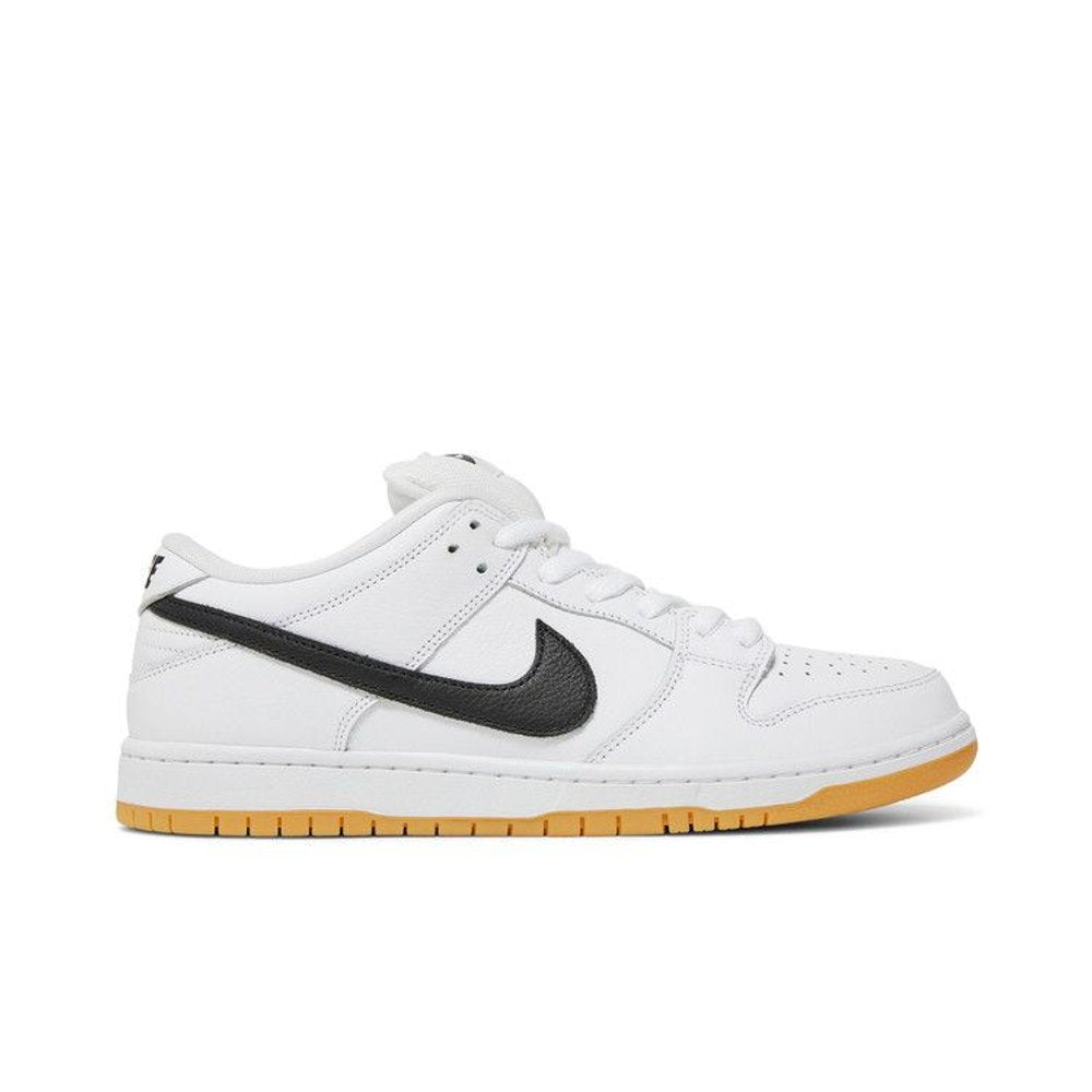 Nike SB Dunk Low Pro ISO White Gum – boční pohled | Purekickz