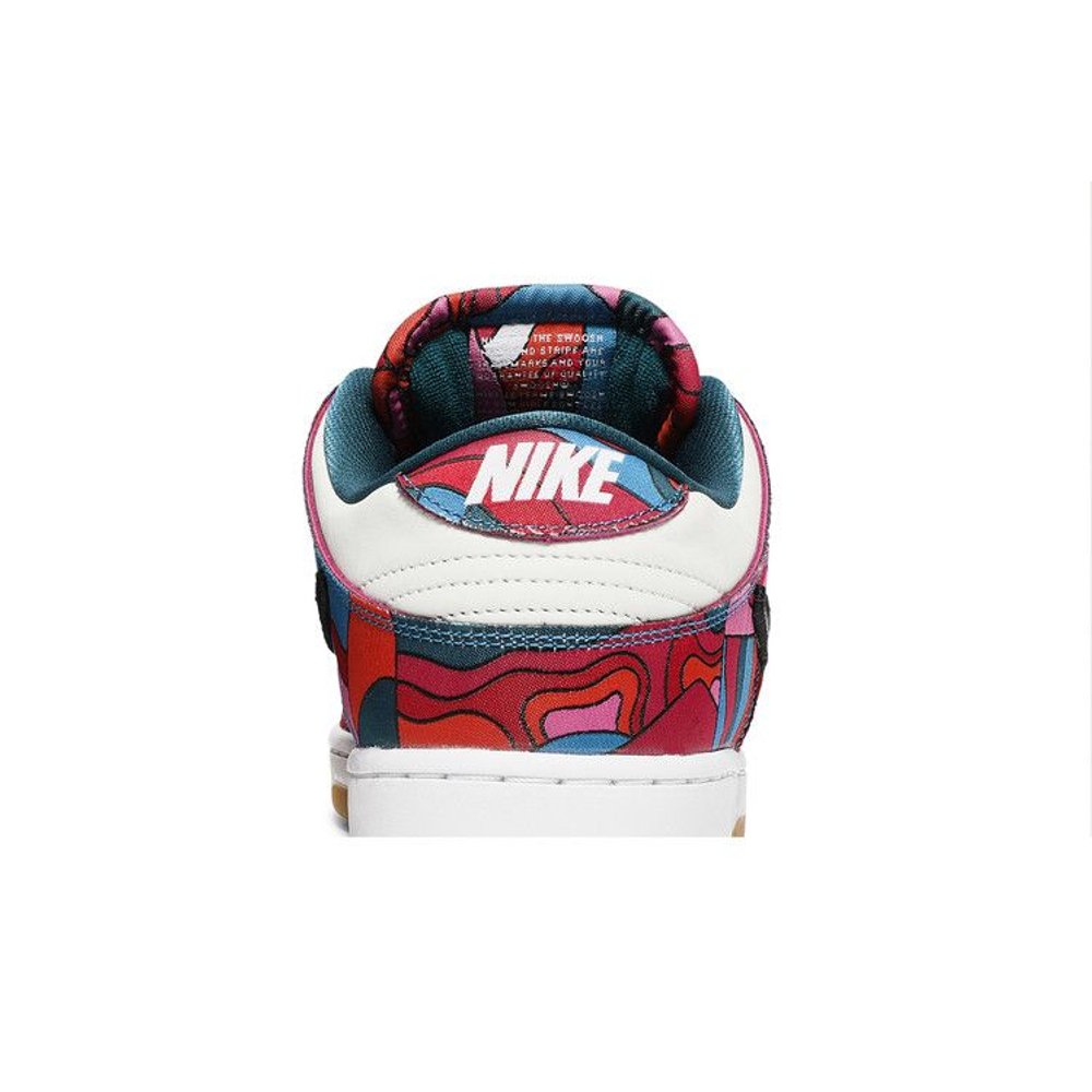Nike SB Dunk Low Pro Parra Abstract Art (2021) – detail materiálu | Purekickz