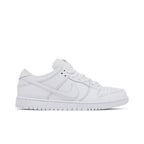 Nike SB Dunk Low Pro Triple White – boční pohled | Purekickz