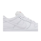 Nike SB Dunk Low Pro Triple White – detail | Purekickz