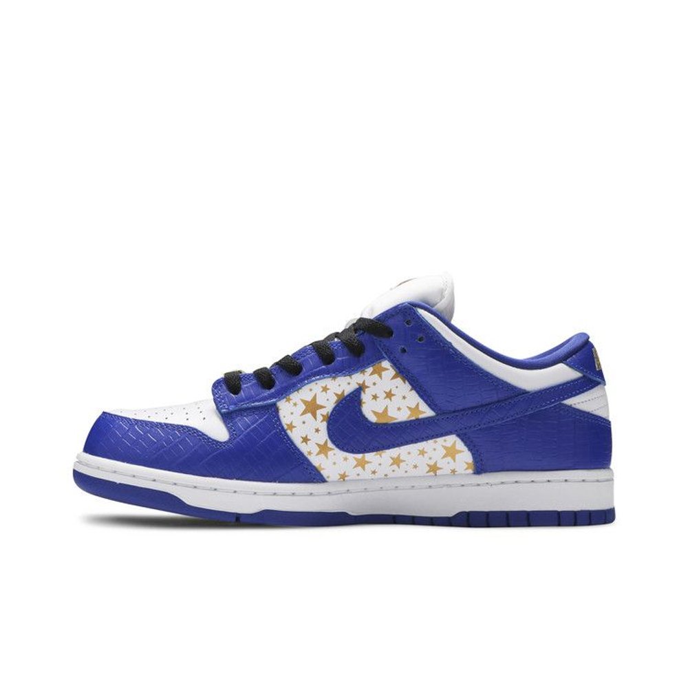 Nike SB Dunk Low Supreme Stars Hyper Royal (2021) – hlavní pohled | Purekickz