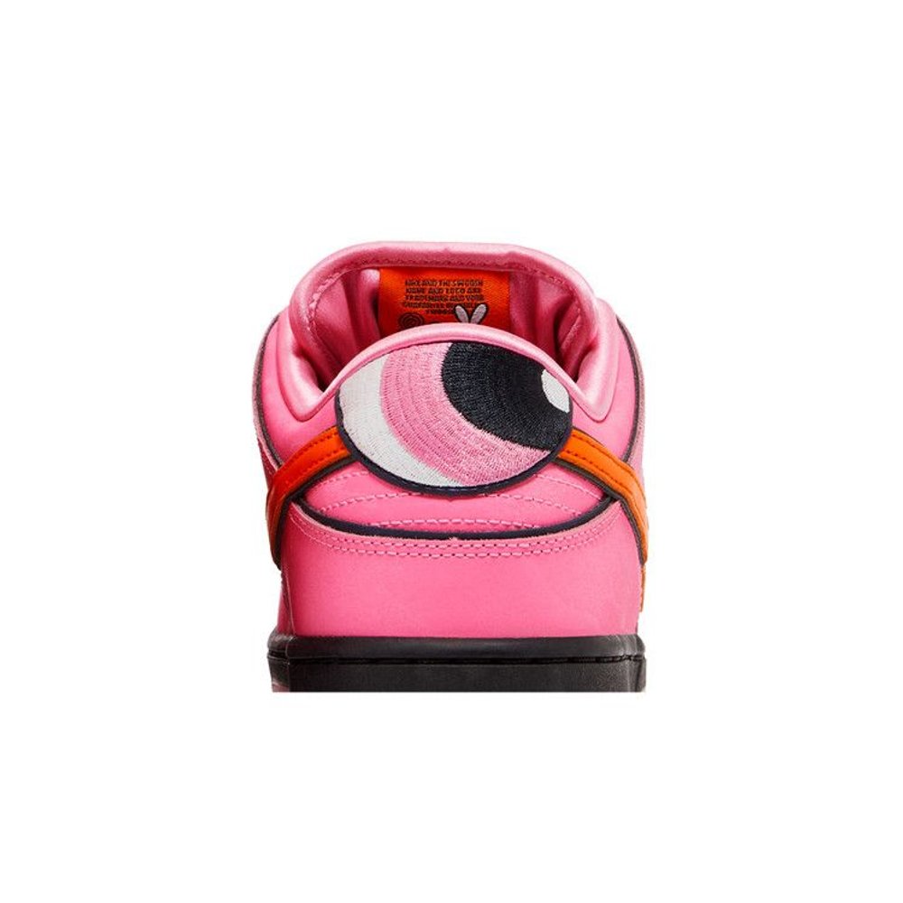 Nike SB Dunk Low The Powerpuff Girls Blossom – detail materiálu | Purekickz
