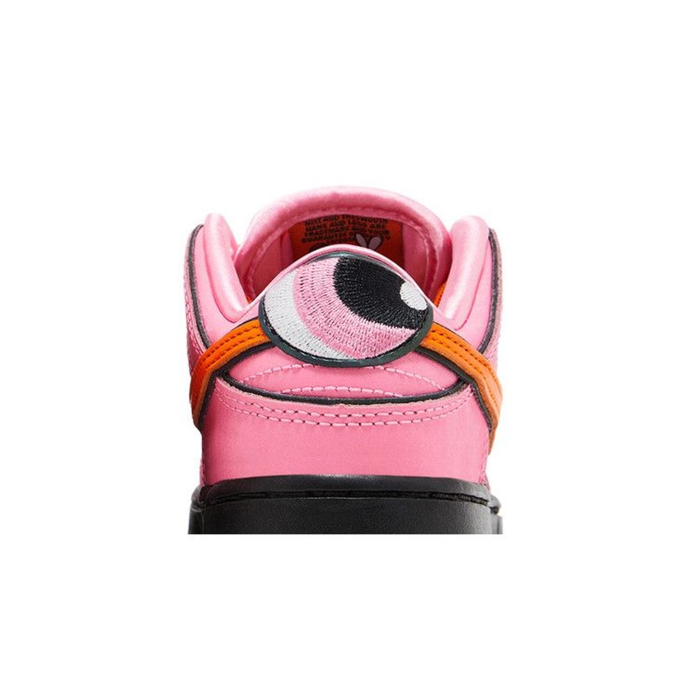 Nike SB Dunk Low The Powerpuff Girls Blossom (PS) – detail materiálu | Purekickz