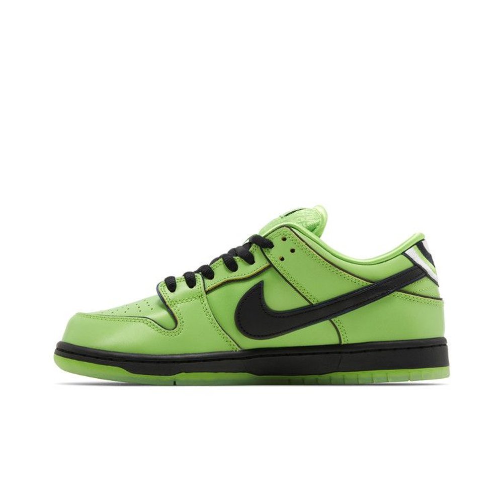 Nike SB Dunk Low The Powerpuff Girls Buttercup – hlavní pohled | Purekickz