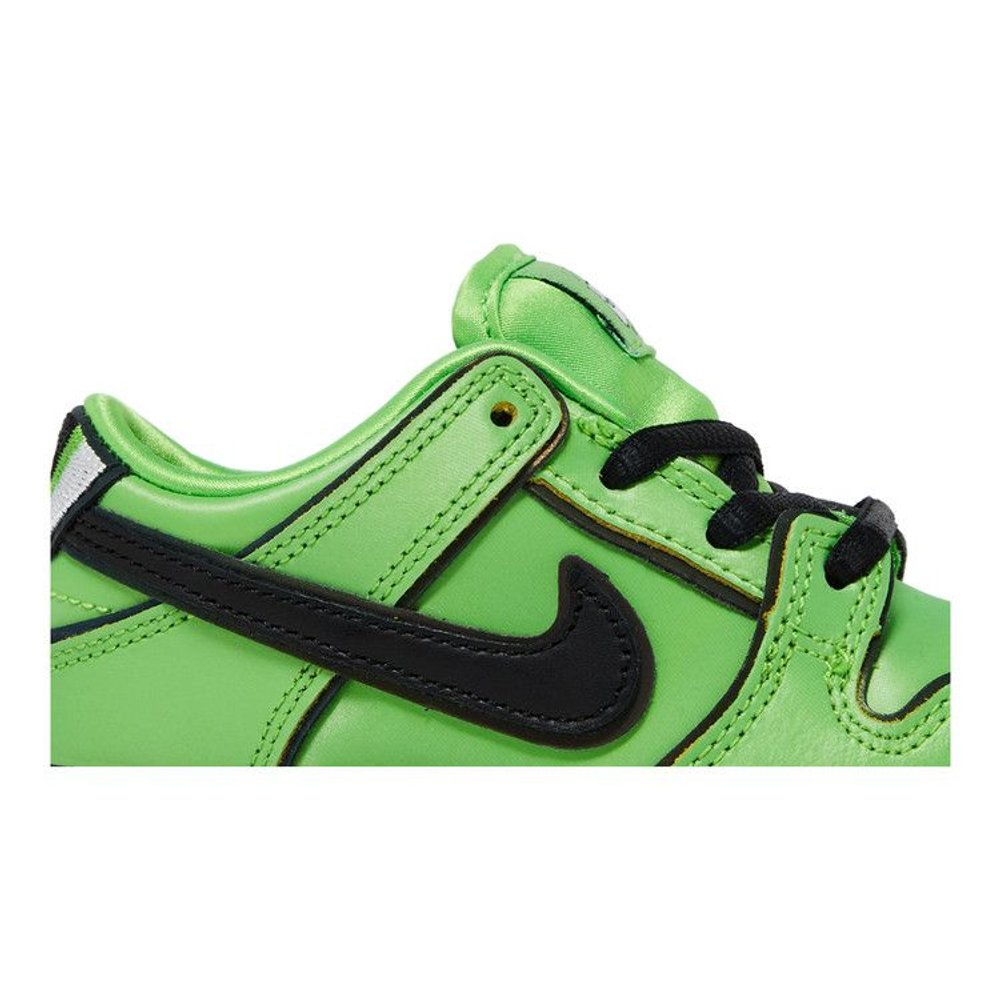 Nike SB Dunk Low The Powerpuff Girls Buttercup (TD) – detail | Purekickz