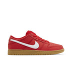Nike SB Dunk Low University Red Gum – boční pohled | Purekickz