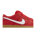 Nike SB Dunk Low University Red Gum – detail | Purekickz
