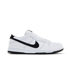 Nike SB Dunk Low White Black – boční pohled | Purekickz