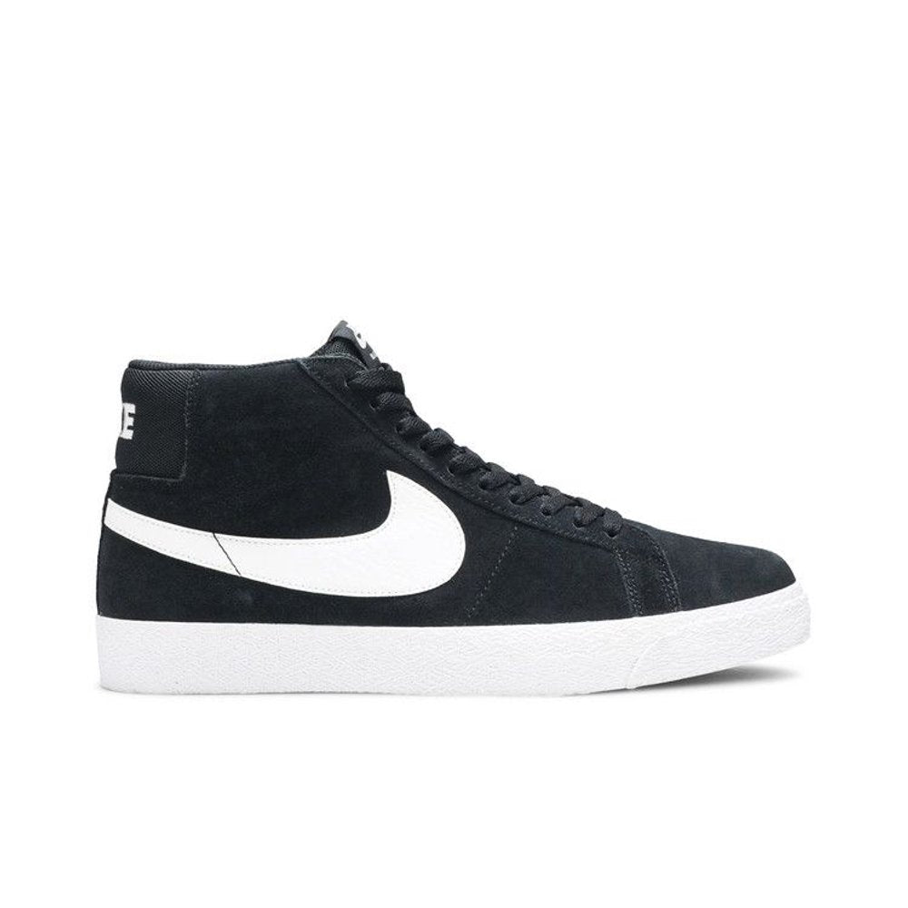 Nike SB Zoom Blazer Mid Black White – boční pohled | Purekickz