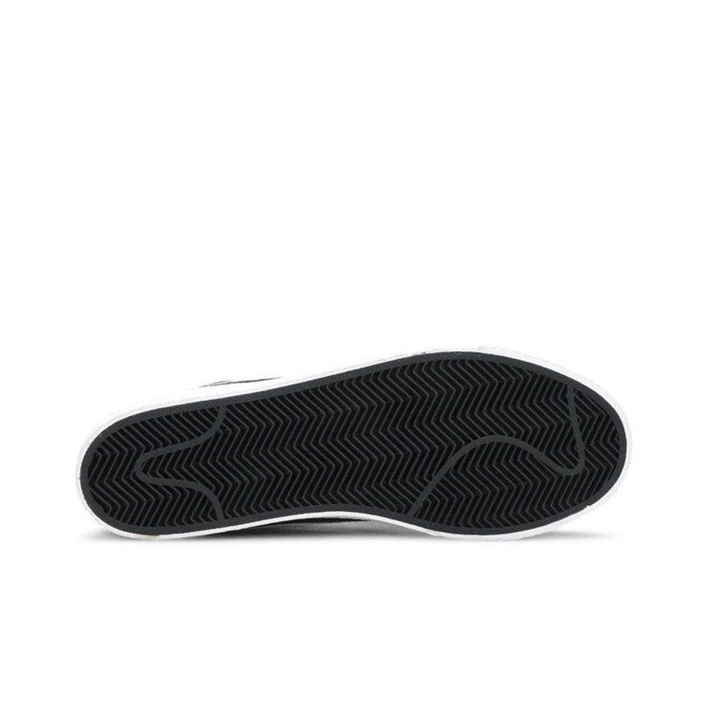 Nike SB Zoom Blazer Mid Black White – zadní pohled | Purekickz