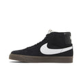 Nike SB Zoom Blazer Mid Black White Dark Gum – hlavní pohled | Purekickz