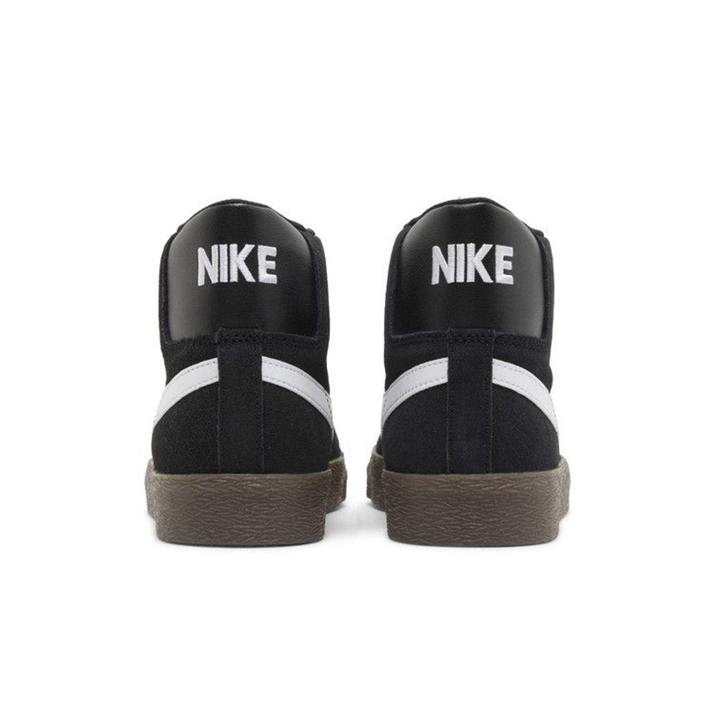 Nike SB Zoom Blazer Mid Black White Dark Gum – podrážka | Purekickz