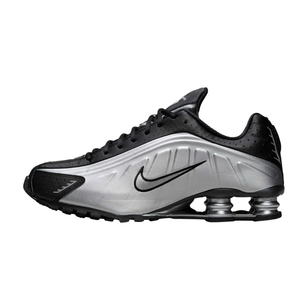 Nike Shox R4 Metallic Silver Black – hlavní pohled | Purekickz