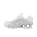 Nike Shox R4 White Metallic Platinum Barely Grape