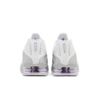 Nike Shox R4 White Metallic Platinum Barely Grape – podrážka | Purekickz