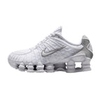 Nike Shox TL GS 'White/Metallic Silver/Max Orange/White' – hlavní pohled | Purekickz