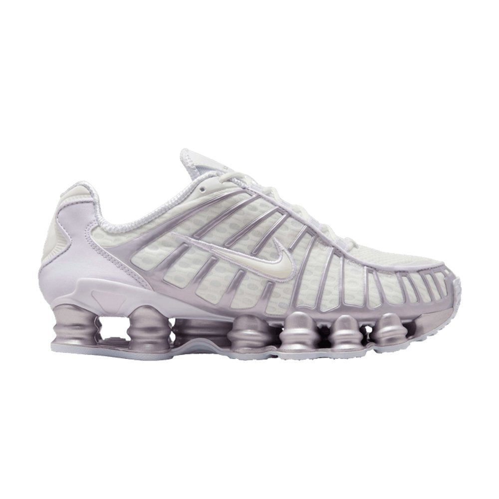 Nike Shox TL Summit White Barely Grape (W) – boční pohled | Purekickz