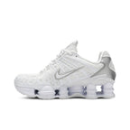 Nike Shox TL White Metallic Silver – hlavní pohled | Purekickz