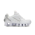 Nike Shox TL White Metallic Silver – boční pohled | Purekickz