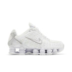 Nike Shox TL White Metallic Silver Max Orange (W) – boční pohled | Purekickz