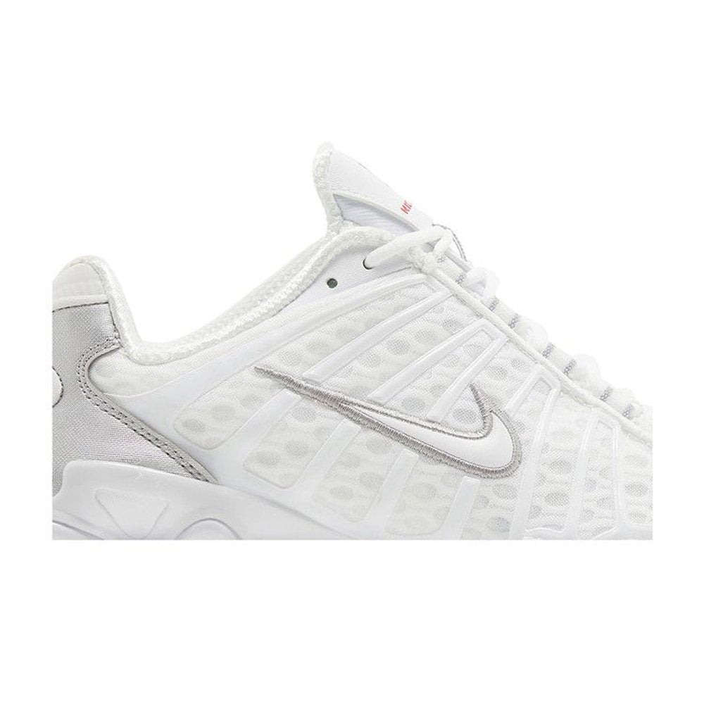 Nike Shox TL White Metallic Silver Max Orange (W) – detail | Purekickz