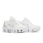 Nike Shox TL White Metallic Silver Max Orange (W) – lifestyle foto | Purekickz