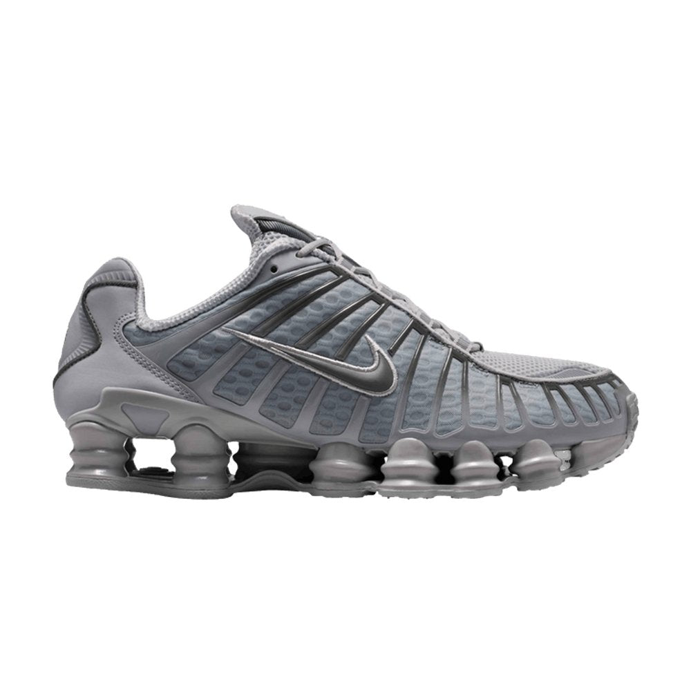 Nike Shox TL Wolf Grey Iron Grey – boční pohled | Purekickz