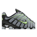 Nike Shox TL 'Wolf Grey Lime' – detail | Purekickz