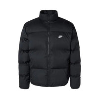 Nike Sportswear Club Puffer Jacket Black/White – hlavní pohled | Purekickz