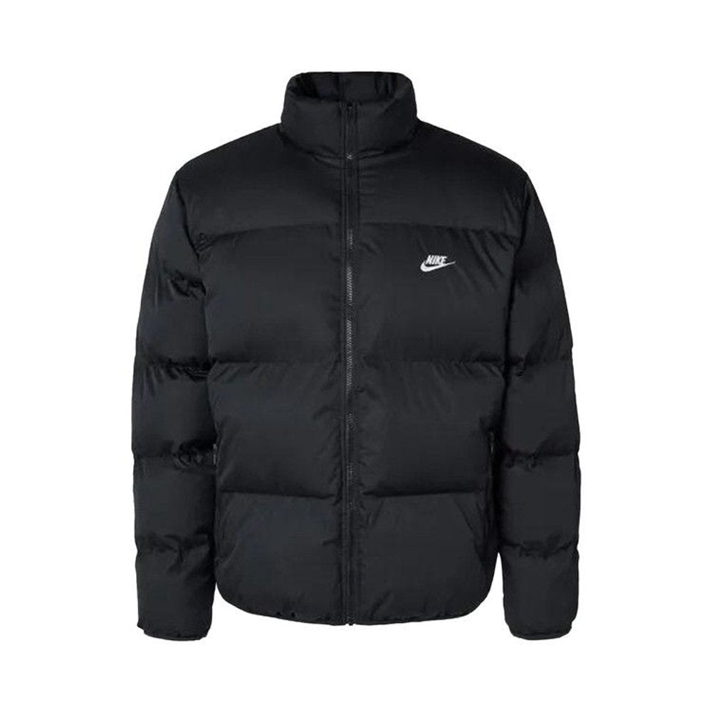 Nike Sportswear Club Puffer Jacket Black/White – hlavní pohled | Purekickz