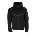 Nike Sportswear Tech Fleece Windrunner Full Zip Hoodie (FW24) Black/Black – hlavní pohled | Purekickz