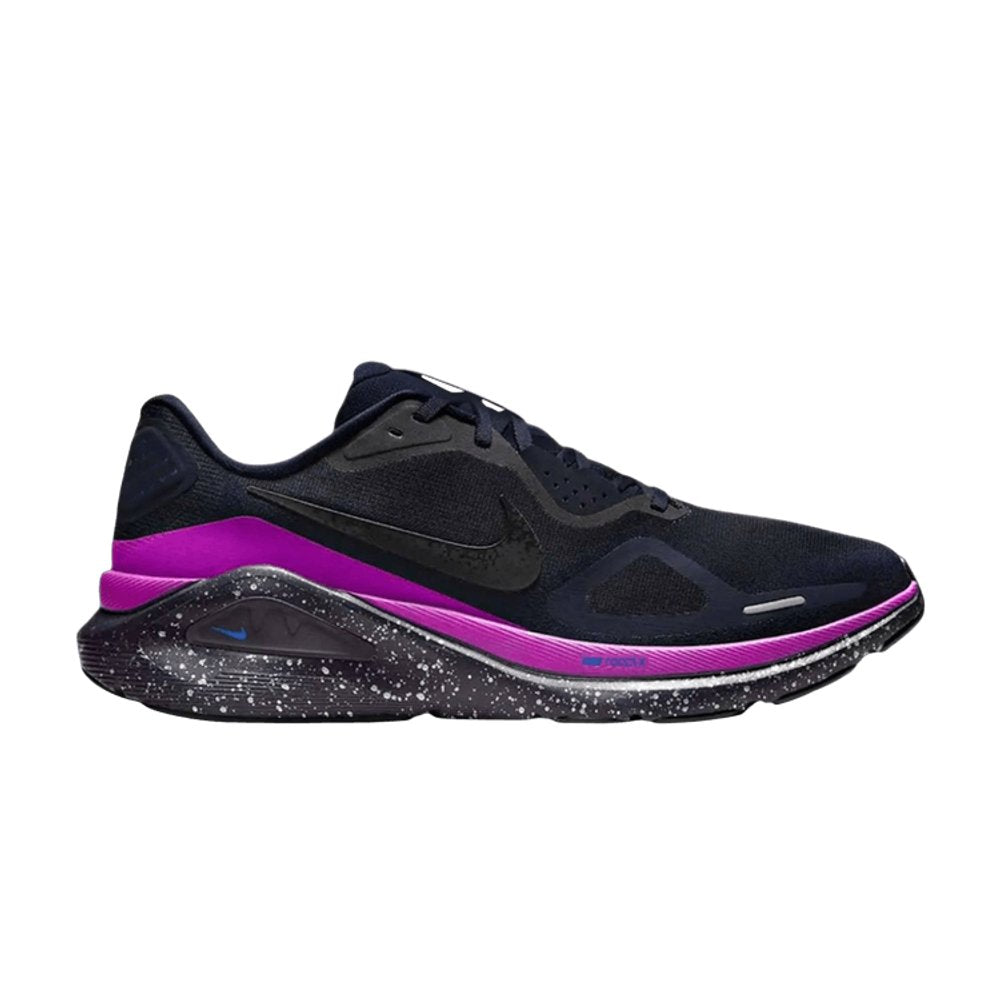 Nike Structure 26 SE Obsidian Black Cave Purple – hlavní pohled | Purekickz