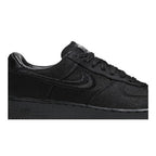 Nike Stussy x Air Force 1 Low Triple Black – detail | Purekickz