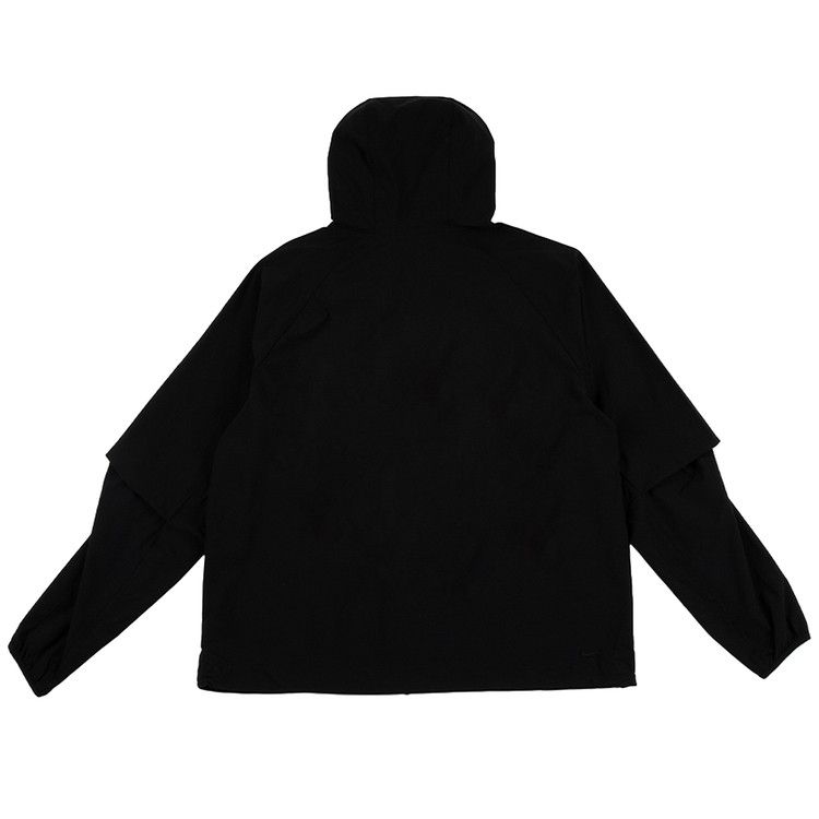 Nike Tech Woven Jacket Black/Black/Black – boční pohled | Purekickz