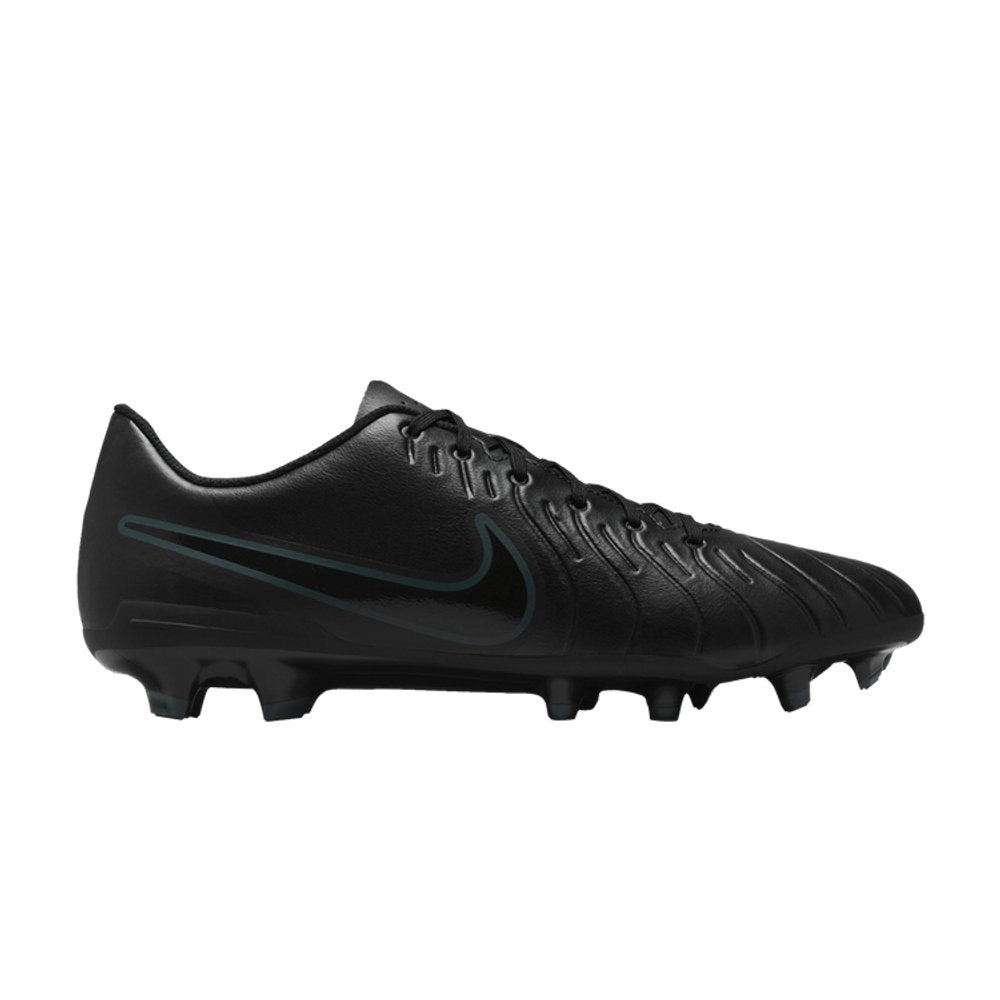 Nike Tiempo Legend 10 Club MG Black Deep Jungle – boční pohled | Purekickz
