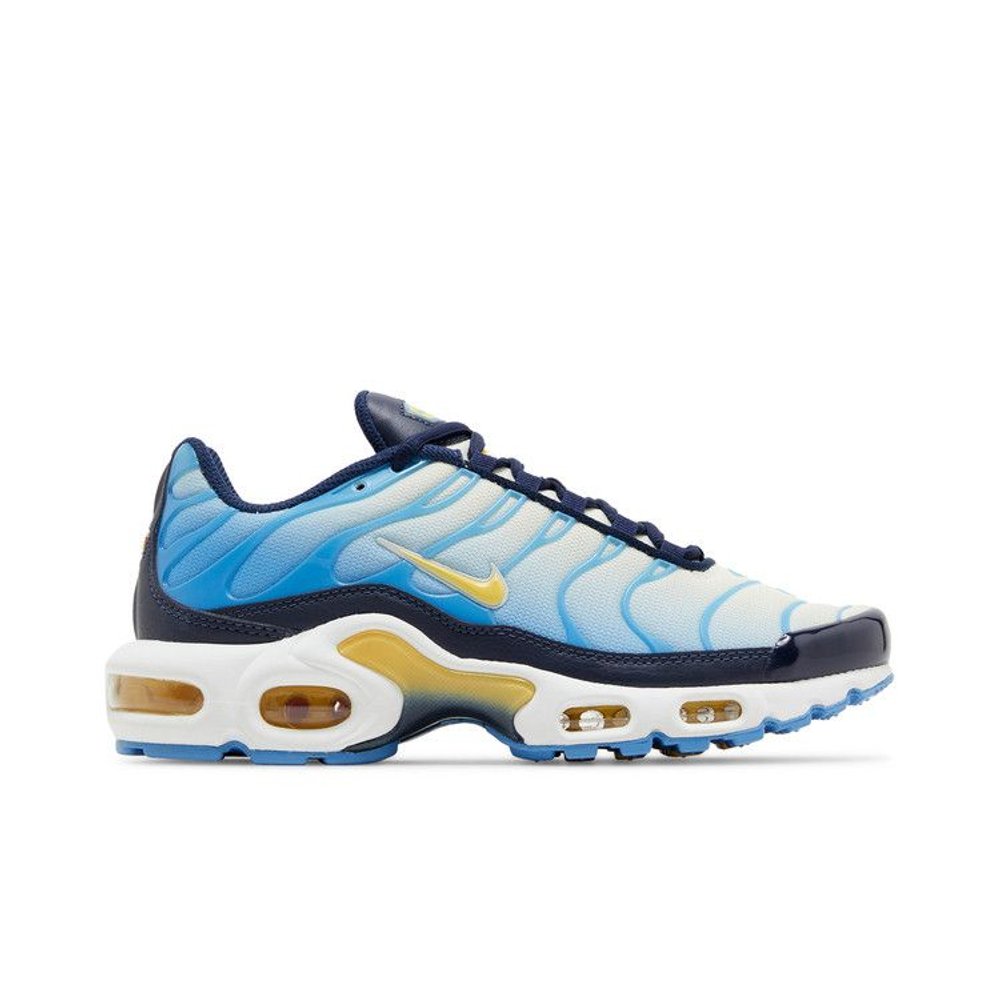 Nike Wmns Air Max Plus 'University Blue Topaz Gold' – boční pohled | Purekickz