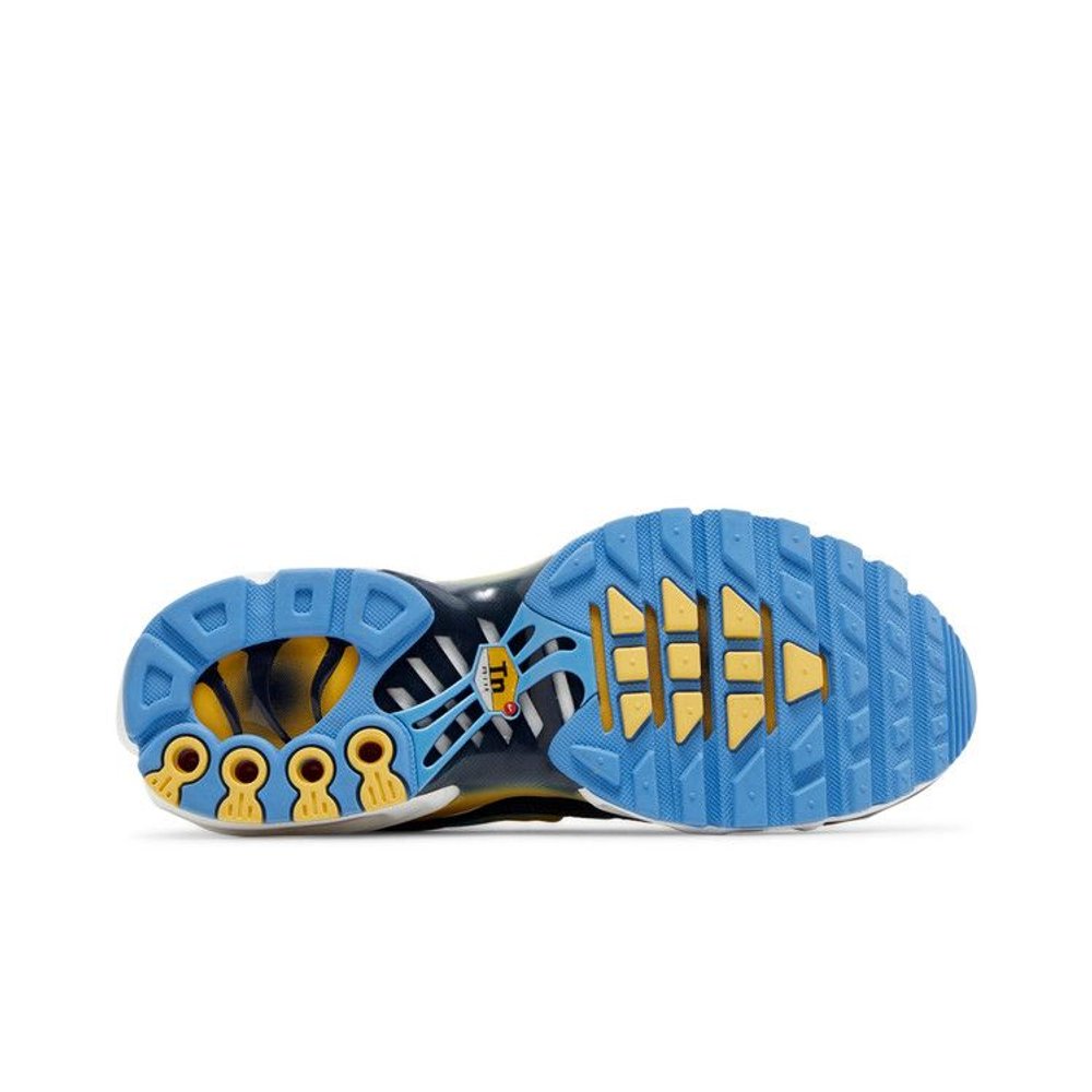 Nike Wmns Air Max Plus 'University Blue Topaz Gold' – zadní pohled | Purekickz