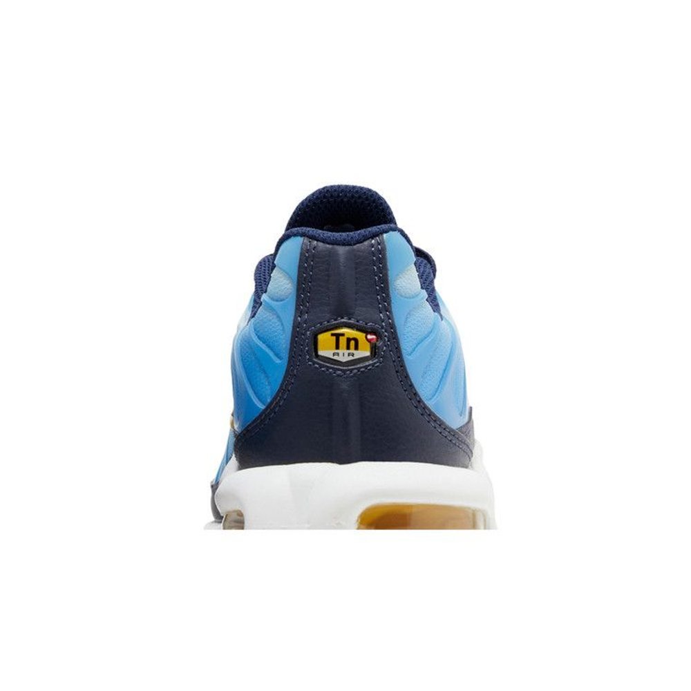 Nike Wmns Air Max Plus 'University Blue Topaz Gold' – detail materiálu | Purekickz
