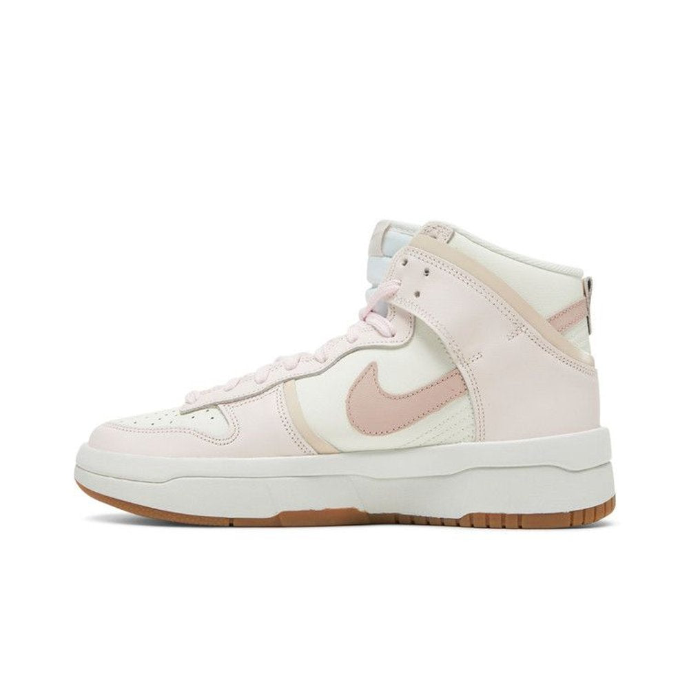 Nike Wmns Dunk High Up Rebel 'Pink Oxford' – hlavní pohled | Purekickz