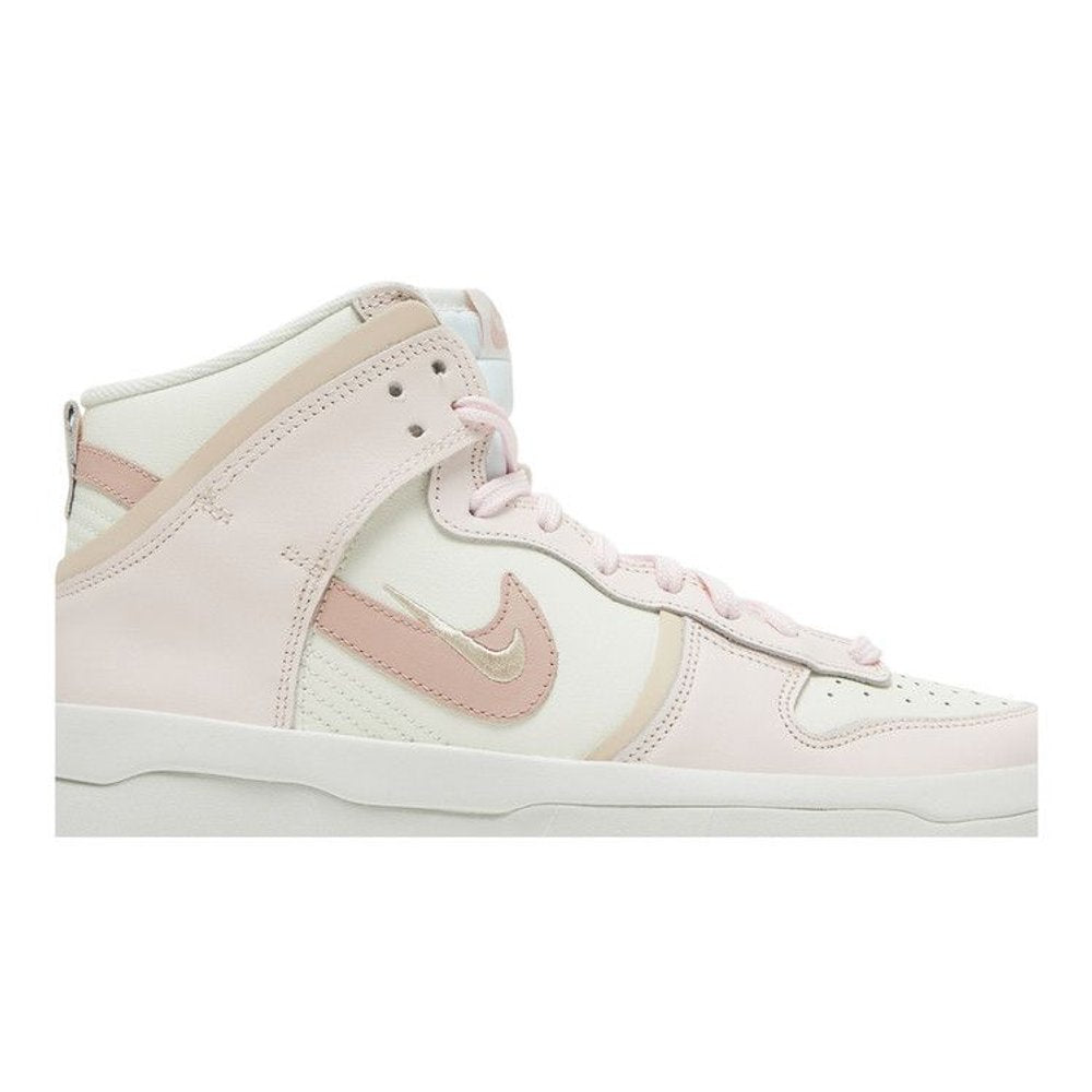 Nike Wmns Dunk High Up Rebel 'Pink Oxford' – detail | Purekickz