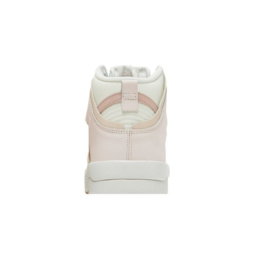 Nike Wmns Dunk High Up Rebel 'Pink Oxford' – detail materiálu | Purekickz