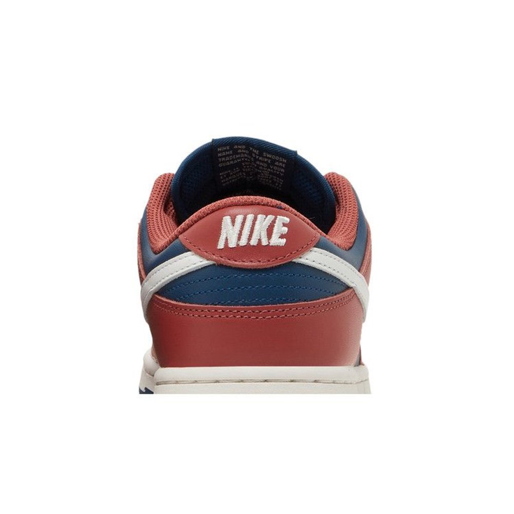 Nike Wmns Dunk Low 'Canyon Rust Blue' – detail materiálu | Purekickz