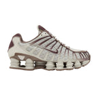 Nike Shox TL Light Bone Burgundy Crush (W) – boční pohled | Purekickz