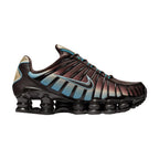 Nike Wmns Shox TL 'Velvet Brown Denim Turquoise' – boční pohled | Purekickz